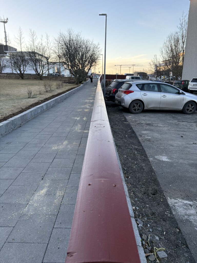 Langt grindverk fyrir Reykjavíkurborg byrjað að taka á sig mynd