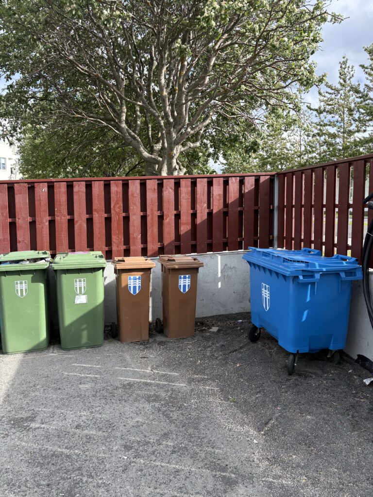 Ruslatunnuskýlið við Eskihlíð í Reykjavík